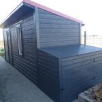 sandeliukas sodo namelis malkine